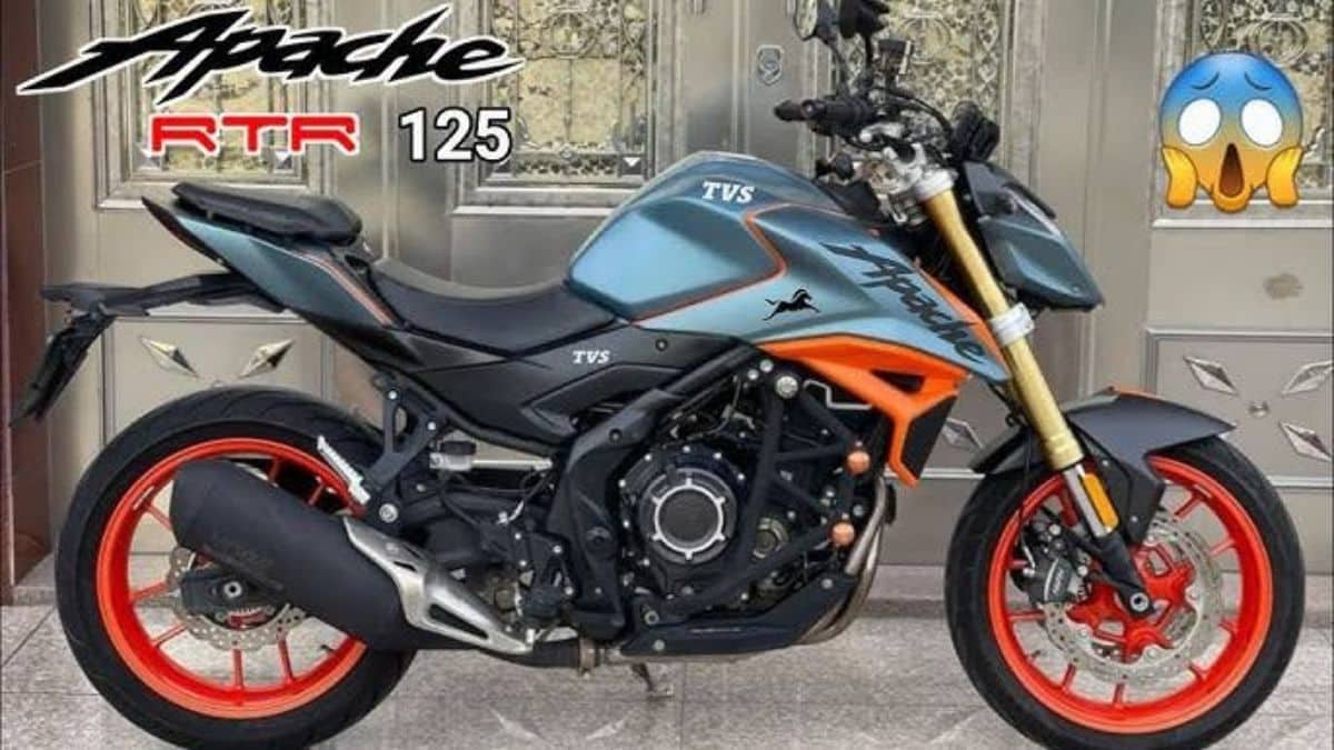 New TVS Apache RTR 125 bike, price cheaper