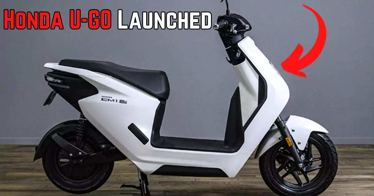 New Honda U-GO 2024 electric scooter 200KM range