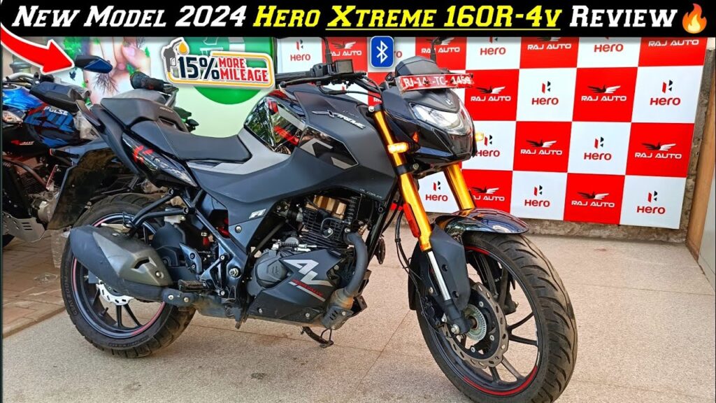 New Hero Xtreme 160R 2024 with powerful engine