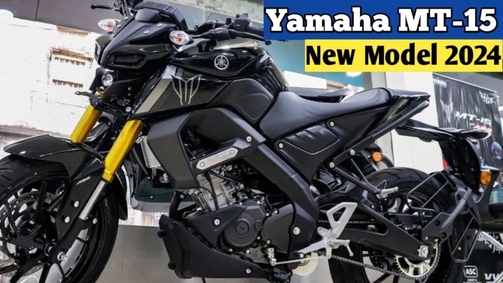 The new Yamaha MT-15 2024 has a powerful engine