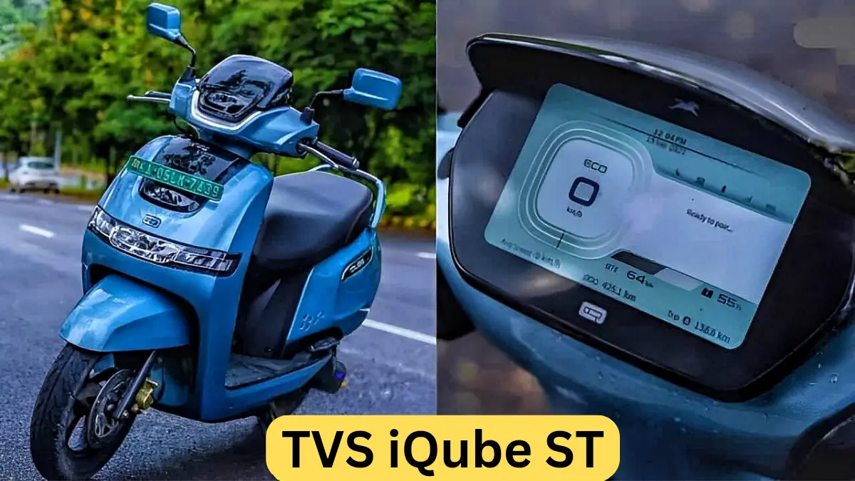 New iQube ST 2024 electric scooter with 150KM range