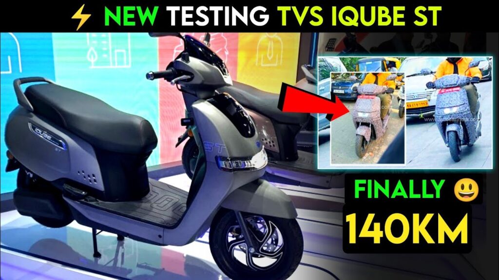 New iQube ST 2024 electric scooter with 150KM range