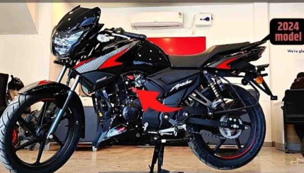 New TVS Apache RTR 180 2024, this cool bike